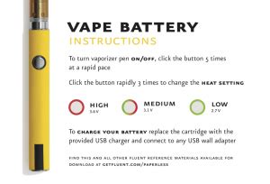 The Lookah Snail features a 350mAh battery capacity with a 510 thread connection. . Sunnyside vape battery instructions